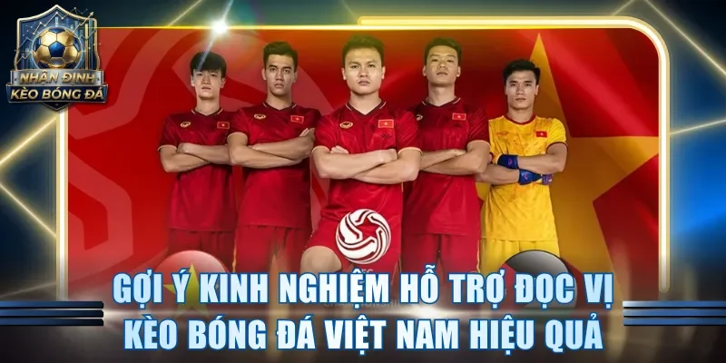 Gợi ý kinh nghiệm hỗ trợ đọc vị kèo bóng đá Việt Nam hiệu quả