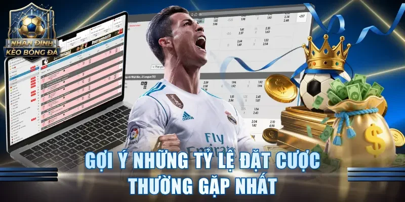 Gợi ý những tỷ lệ đặt cược thường gặp nhất